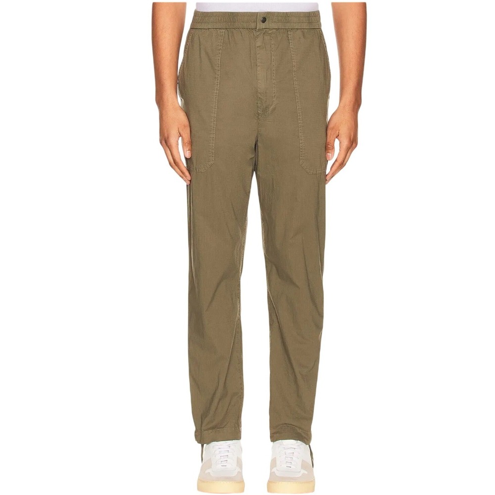 Rag & Bone Oscar Paper Pant Lichen Green Cotton Tapered Utility Pants Mens 30x28